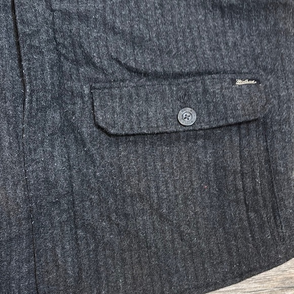 Woolrich Men's Black Wool Vest Size XL - Picture 3 of 7